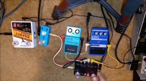 Boss CE-2w (Waza Craft) vs. DOD FX65 vs. Mooer Ensemble King - Chorus Pedal Shootout