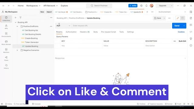 Postman Tutorial #5 How to Create PUT API Request?
