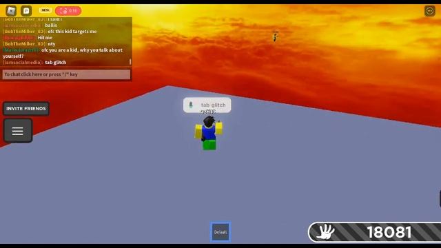 kid used tab glitch but still banned slap battles смотреть онлайн