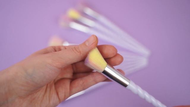 Набор кистей для макияжа "Единорог" 10 шт смотреть онлайн