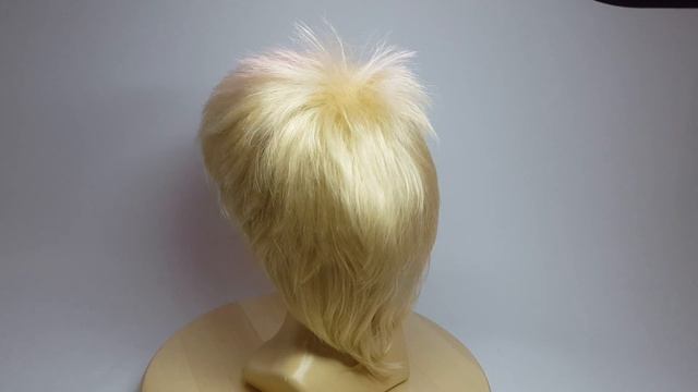 Парик из искусственных волос_4830_блонд смотреть онлайн