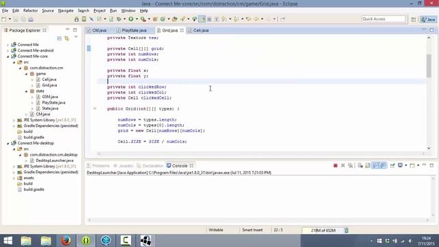 Connect Me - Android Game - Part 2 - Swapping cells смотреть онлайн