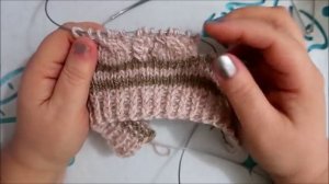 ВЯЗАНИЕ СПИЦАМИ. СЛЕДКИ - НОСКИ ДЛЯ МУЖЧИН  НА 2 СПИЦАХ. ДЛЯ НАЧИНАЮЩИХ. МАСТЕР КЛАСС.