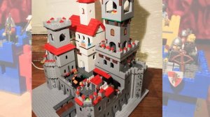 Красивый рыцарский замок из Лего