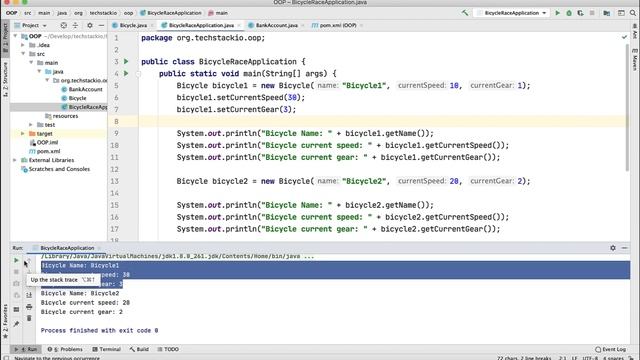 Classes and Objects - Object Oriented Programming Java