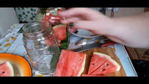 КВАШЕННЫЙ(СОЛЕНЫЙ)АРБУЗ в банке