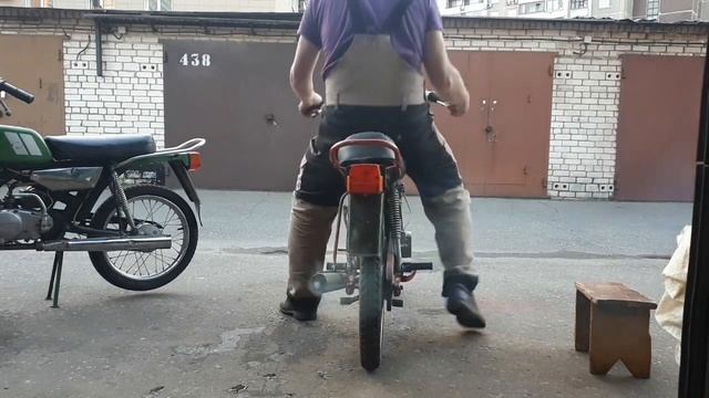 Мопед Дельта, поздняя модель. смотреть онлайн