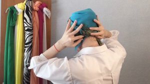 Самый простой способ завязать тюрбан!