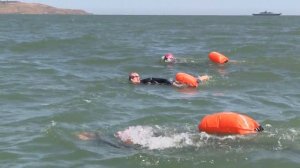 04.06.2018 Массовый заплыв через Керченский пролив