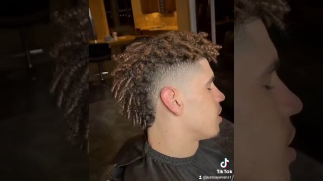 LaMelo Ball getting haircut at BBB mansion.