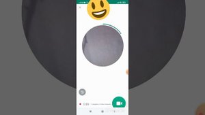 Туториал как делать кружок в WhatsApp