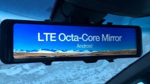 TrendVision aMirror 15 Android UNIVERSE. Время включения и загрузки беспроводного CarPlay.