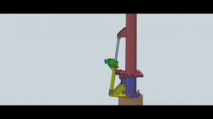 Моторизированная самоподъемная ветроустановка