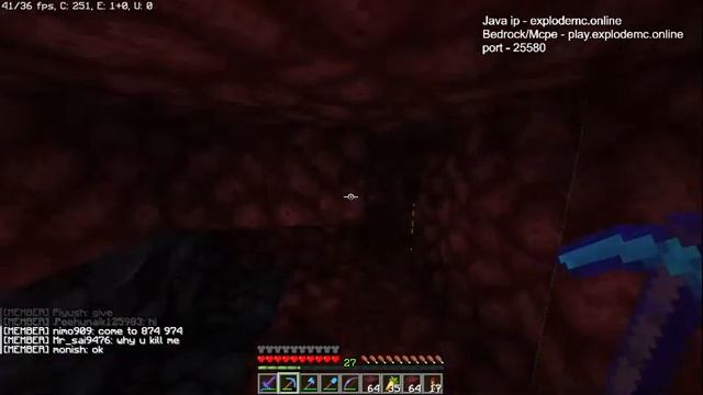 ? 24/7 MINECRAFT PUBLIC SMP | JAVA+PE | Explodemc Server | JOIN NOW...! смотреть онлайн