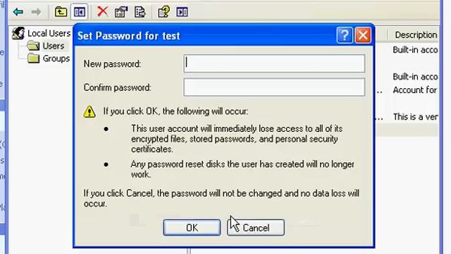 how to recover a windows password using system 32 and CMD смотреть онлайн