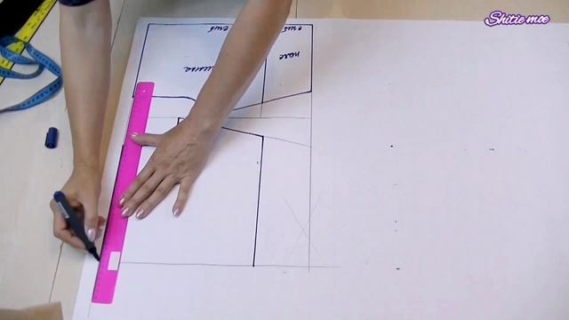 Интересное платье. Часть 1. Построение выкройки.