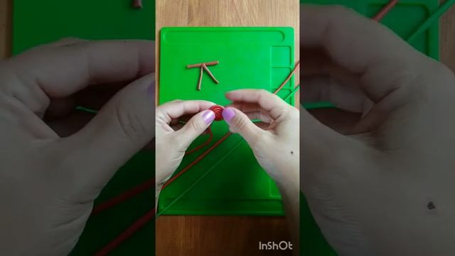 Аппликация из пластилиновых жгутиков, вишенки. смотреть онлайн