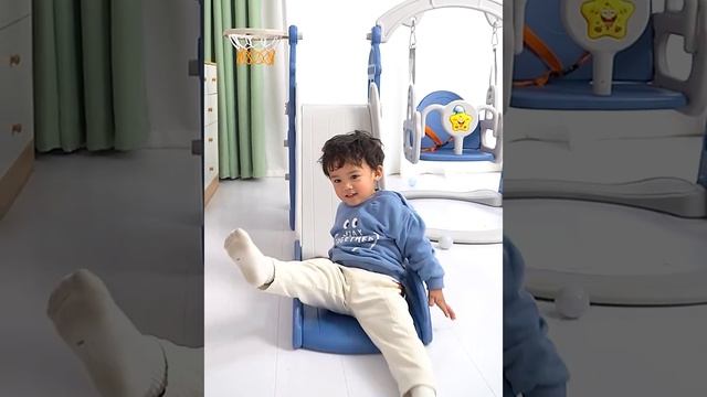 Детская домашняя и уличная площадка для дошкольного возраста _горка и качели.