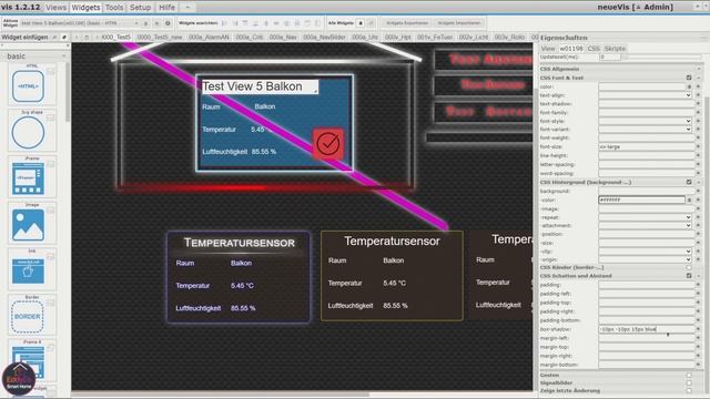 Tipps & Tricks 5 - Das Unterschätzt Widget HTML Basic CSS [ioBroker, Vis, Grundlagen]