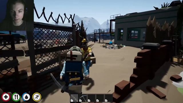 СБОР РЕСУРСОВ! НОЧНАЯ ВЫЛАЗКА! ВЫЖИВАНИЕ В DEADPOLY