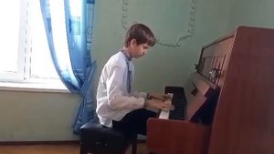 В. Моцарт - Сонатина №1 До мажор