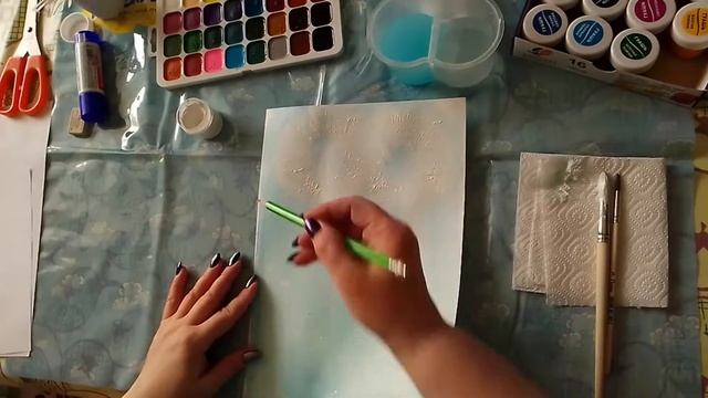 "Полярная сова" - рисование с элементами аппликации смотреть онлайн