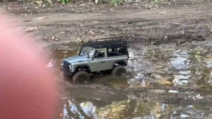 Заехал в болото MN99s 4x4 rc