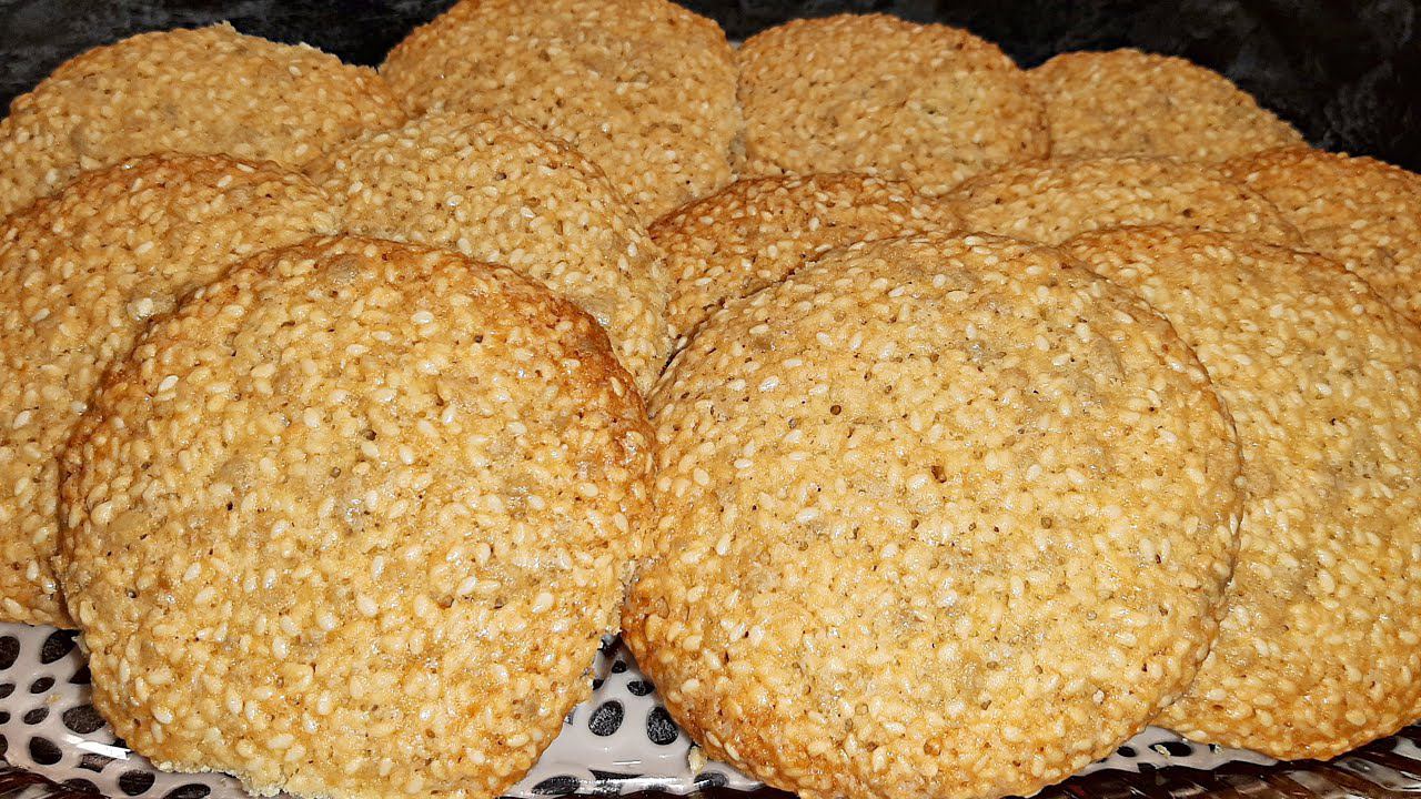 Печенье с кунжутом и семечками подсолнечника смотреть онлайн