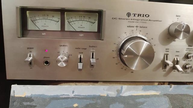 Усилитель Trio KA-7700D (1977 г.в.) смотреть онлайн
