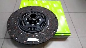 Диск сцепления Мерседес Актрос двухдисковое сцепление Valeo 829453