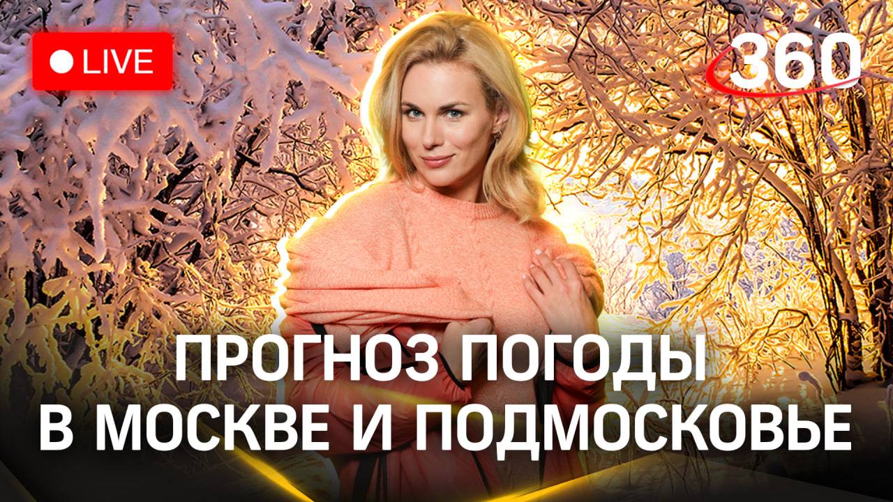 Прогноз погоды в Москве и Подмосковье. Стрим. Засобина. Илич