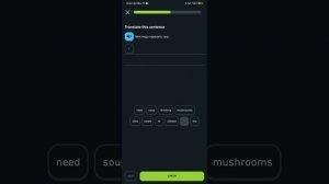 Лайфхак, как за раз получить 100 опыта в Duolingo.))