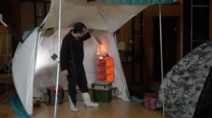 Как выбрать зимнюю палатку .