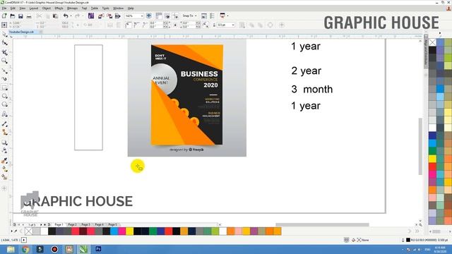 Coreldraw Tutorial | Basic Information Any Design in Coreldraw || #Graphic House смотреть онлайн