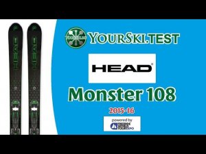 Тесты горных лыж Head Monster 108 (Сезон 2015-16)