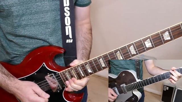 ACDC - You shook me all night long [Guitar Solo Cover] смотреть онлайн