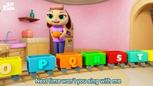 ABC Song (Train Version) | Eli Kids Educational Songs & Nursery Rhymes