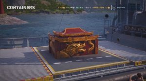 World Of Warships Legends Opening Lunar New Year '23 Crate Containers