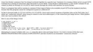 DevOps & SysAdmins: Forwarding a port on the loopback interface to a remote IP/port