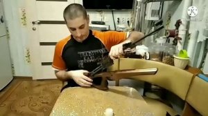 ИЖ 60 в деревянное ложе.