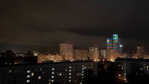 Гроза в Москве 07.07.2020 район Хорошево-Мневники
