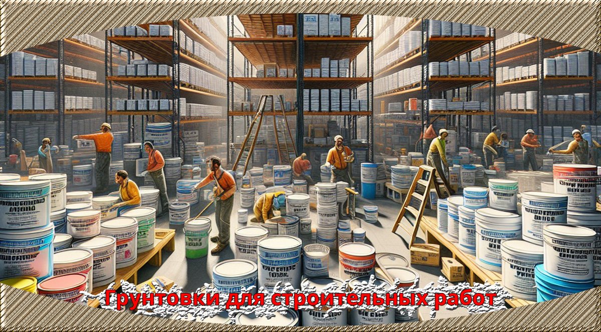 Грунтовки для строительных работ