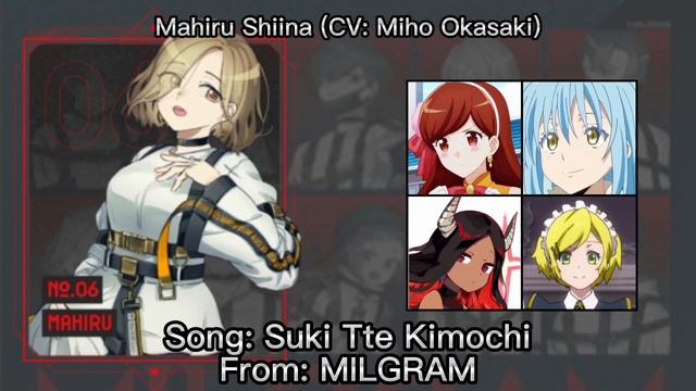 MILGRAM | Voice actors comparison