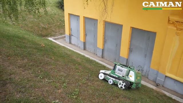 Полный обзор робота-газонокосилки Caiman COMMANDO смотреть онлайн