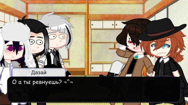 реакция великих из бродячих псов на Дазая и Фёдора смотреть онлайн