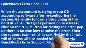 The Best Way To Get Rid Of QuickBooks Error Code 3371.