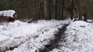 Испытания дровалетов, покатушки, паджжеро спорт 1 и Паджеро спорт 2 рест