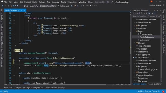 WebAPI Improvements in .NET 5 - OpenAPI, Better F5, and NSwag