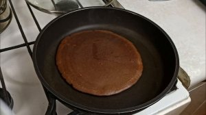 Пирог из зеленой гречки за 15 минут