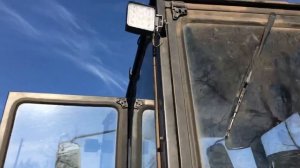 Установка дополнительных LED фар на трактор МТЗ-892.